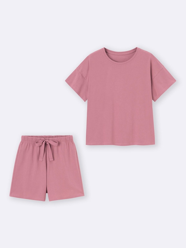 Cotton Color Lounge Set | Short