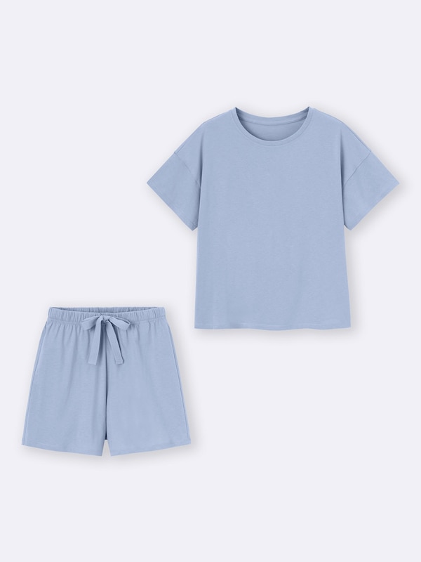 Cotton Color Lounge Set | Short