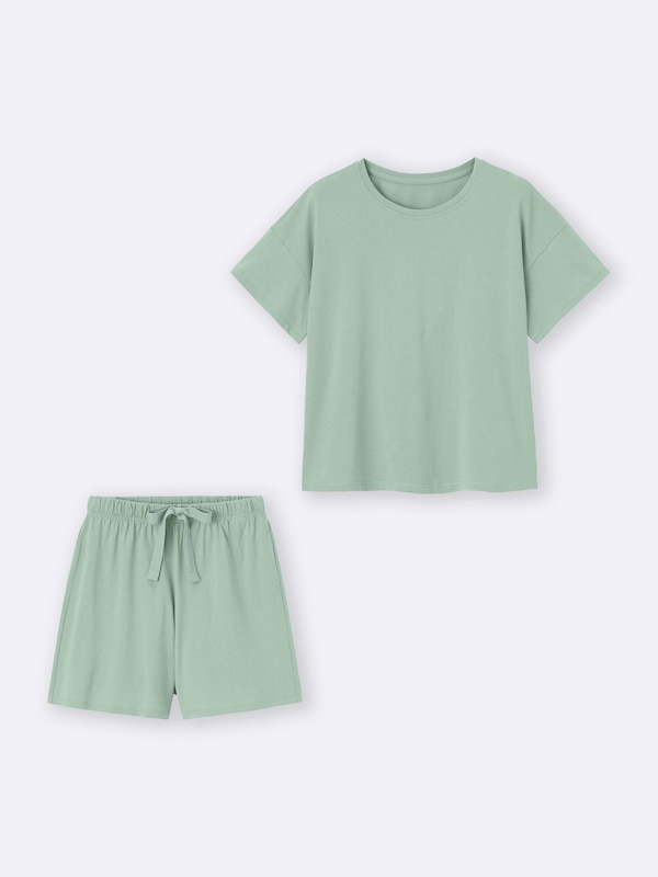 Cotton Color Lounge Set | Short