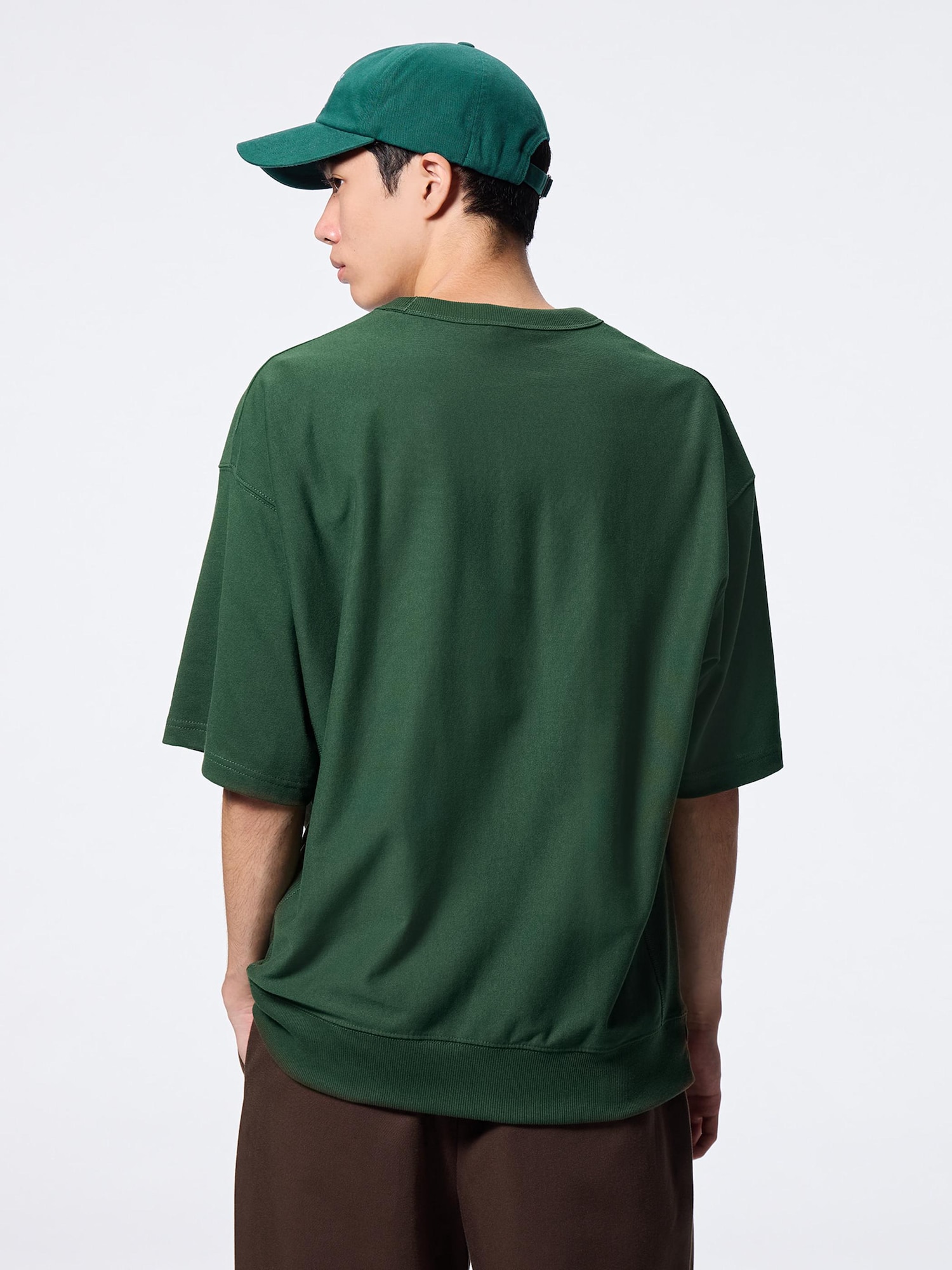Sweat Look T-Shirt | HalfSlv | GU US