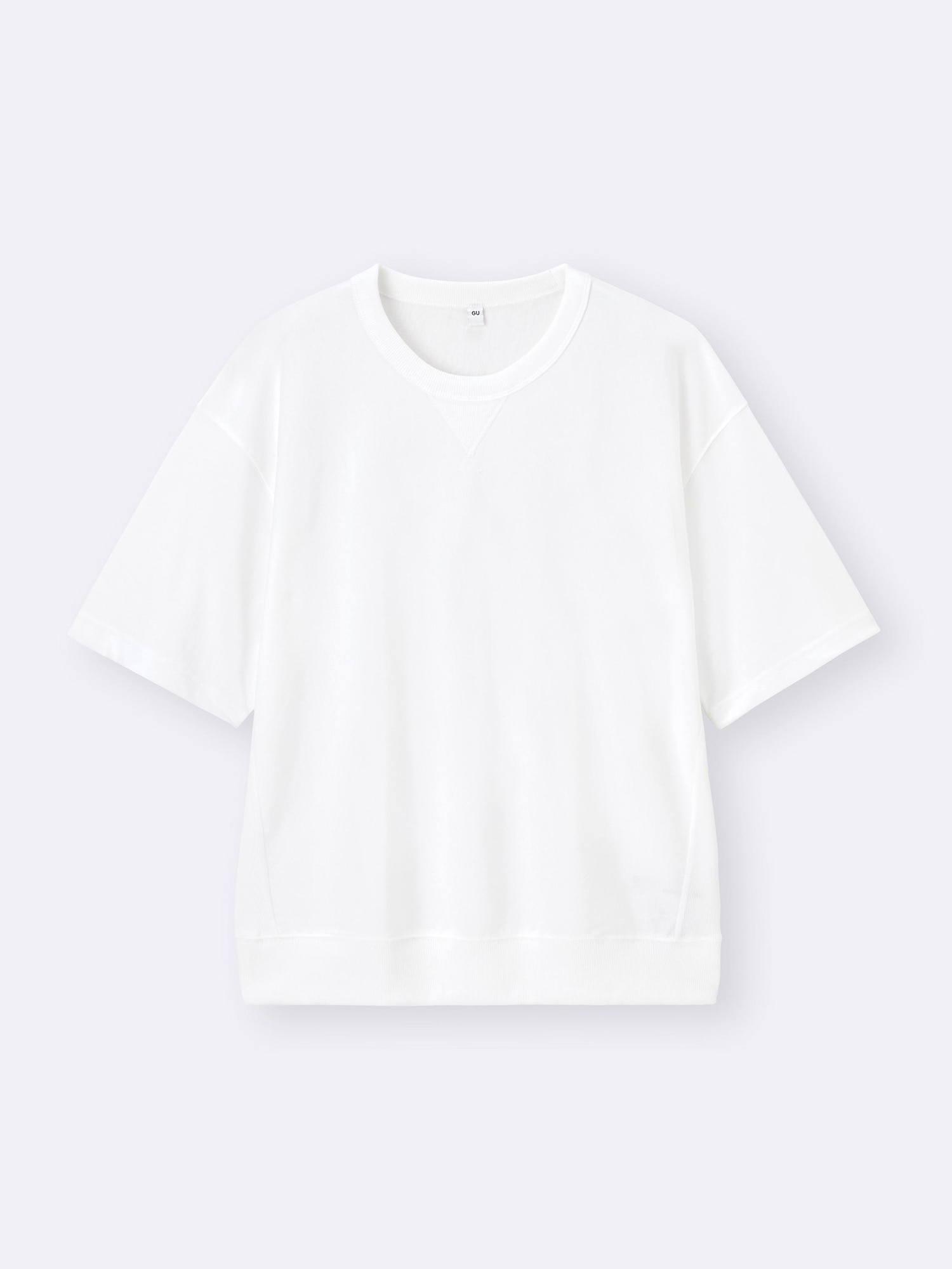 Sweat Look T-Shirt | HalfSlv | GU US