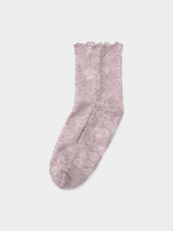 Lace Crew Socks