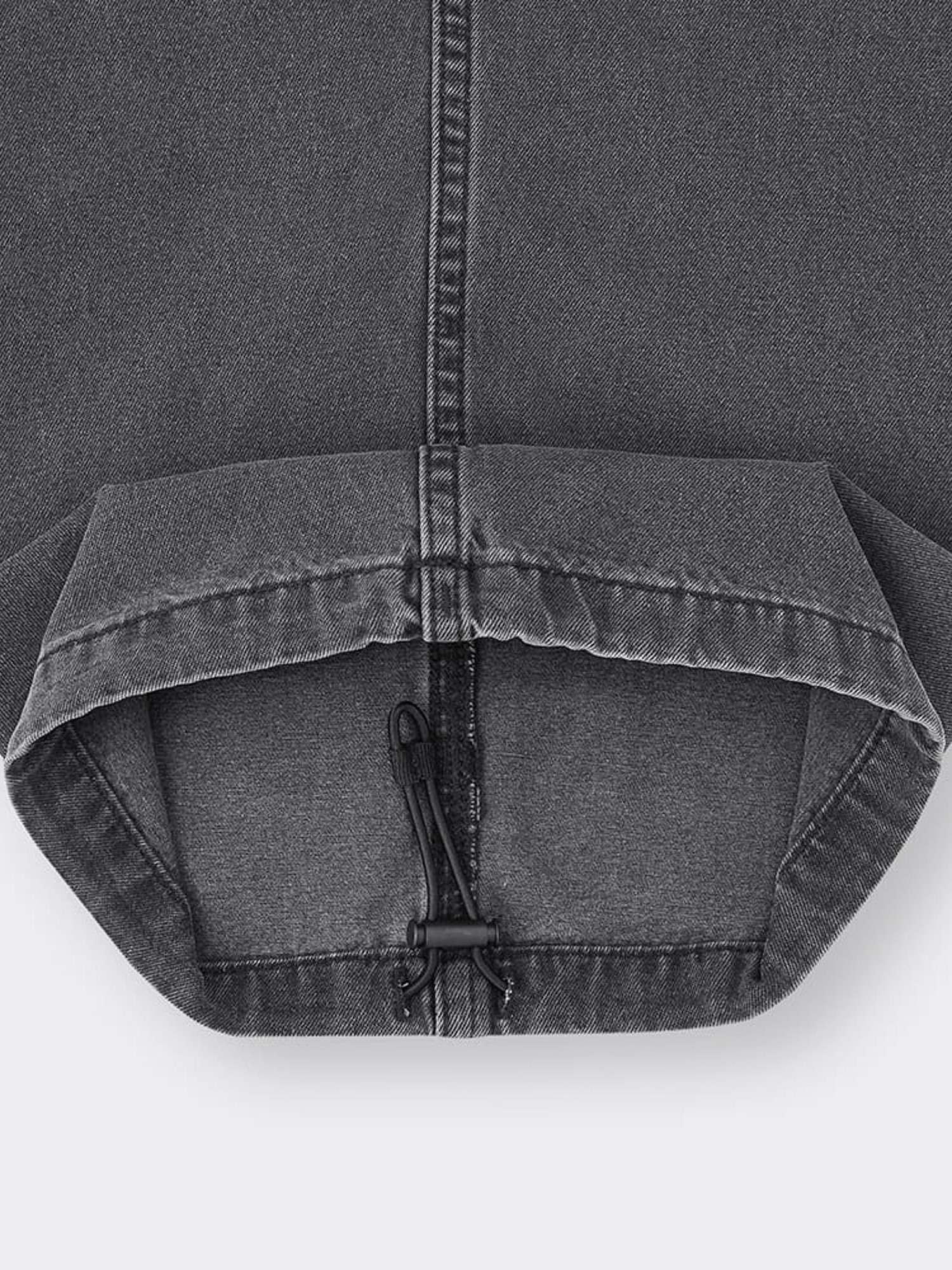 Denim Super Wide Cargo Pants | GU US