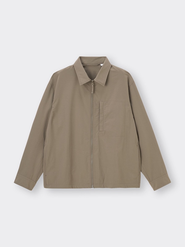 Zip-Up Utility Shirt