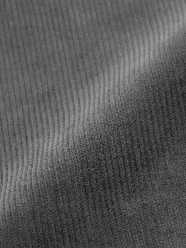 Corduroy Zip-Up Shirt