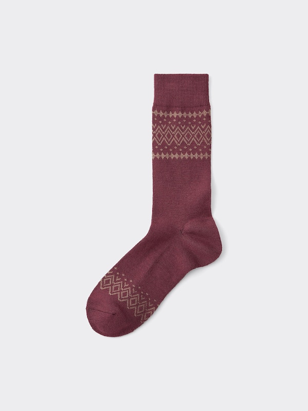 STYLE-HEAT Socks Fair Isle