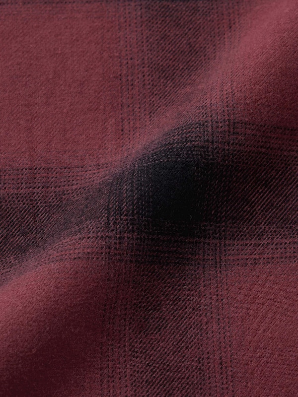 Flannel Pajamas Long Ombre Check