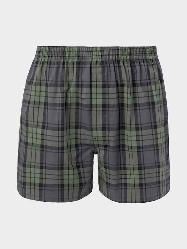 Woven Boxers Check