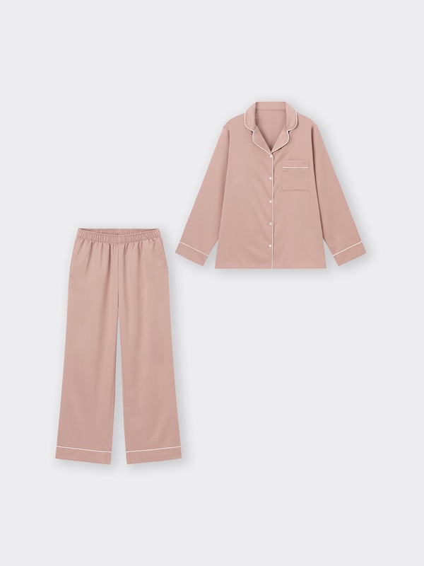 Satin Pajamas Long Sleeve