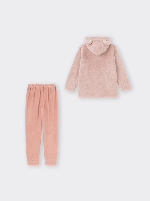 Marshmallow Feel Hoodie Set Bear