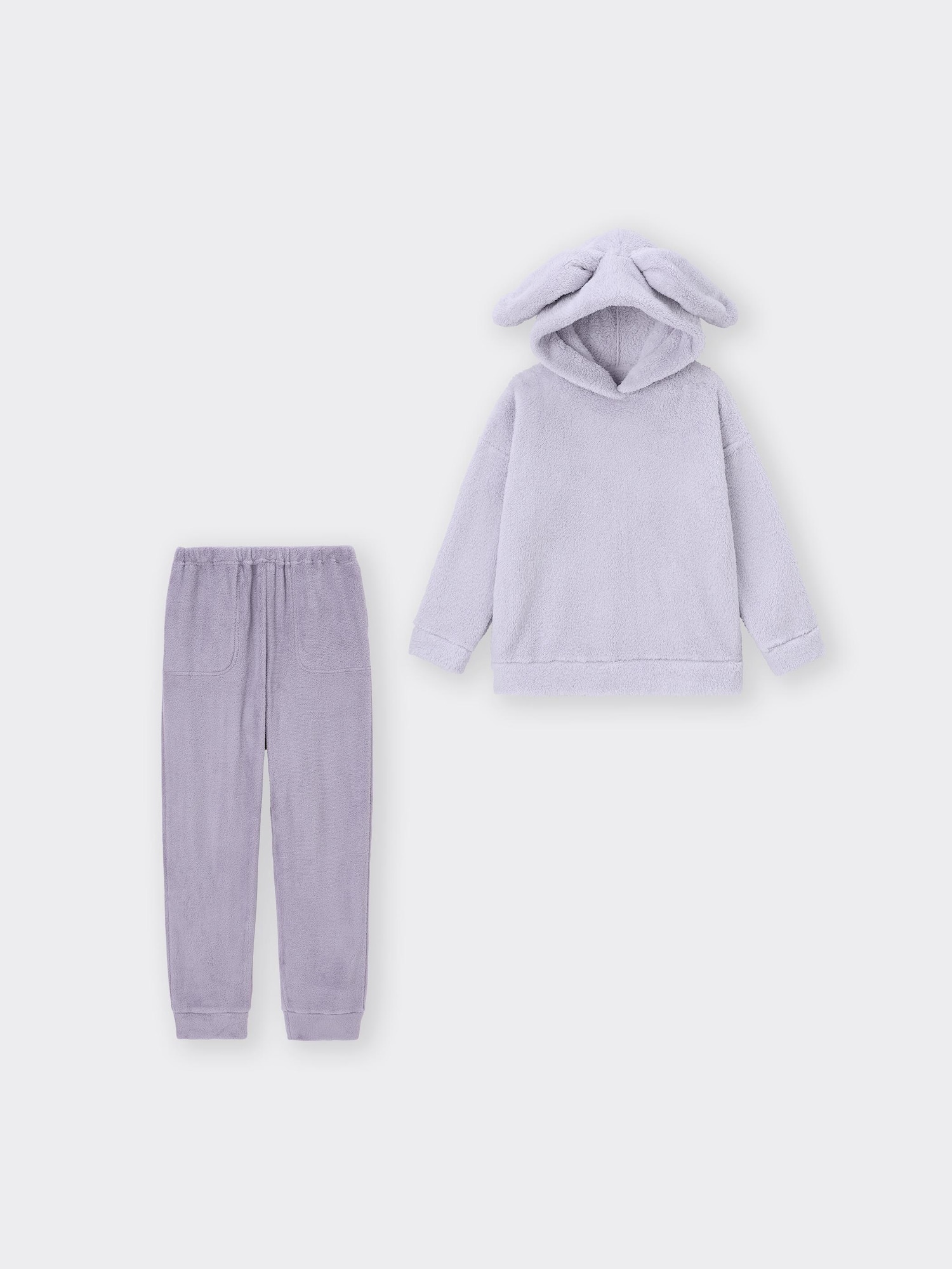 Women's Marshmallow Feel Hoodie Set Rabbit | GU US