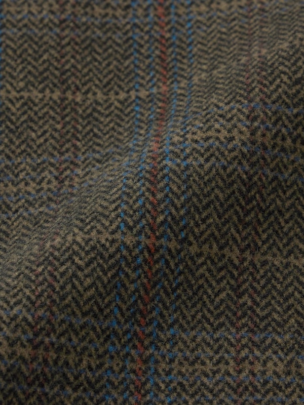 COZY MELTON Zip-Up Jacket