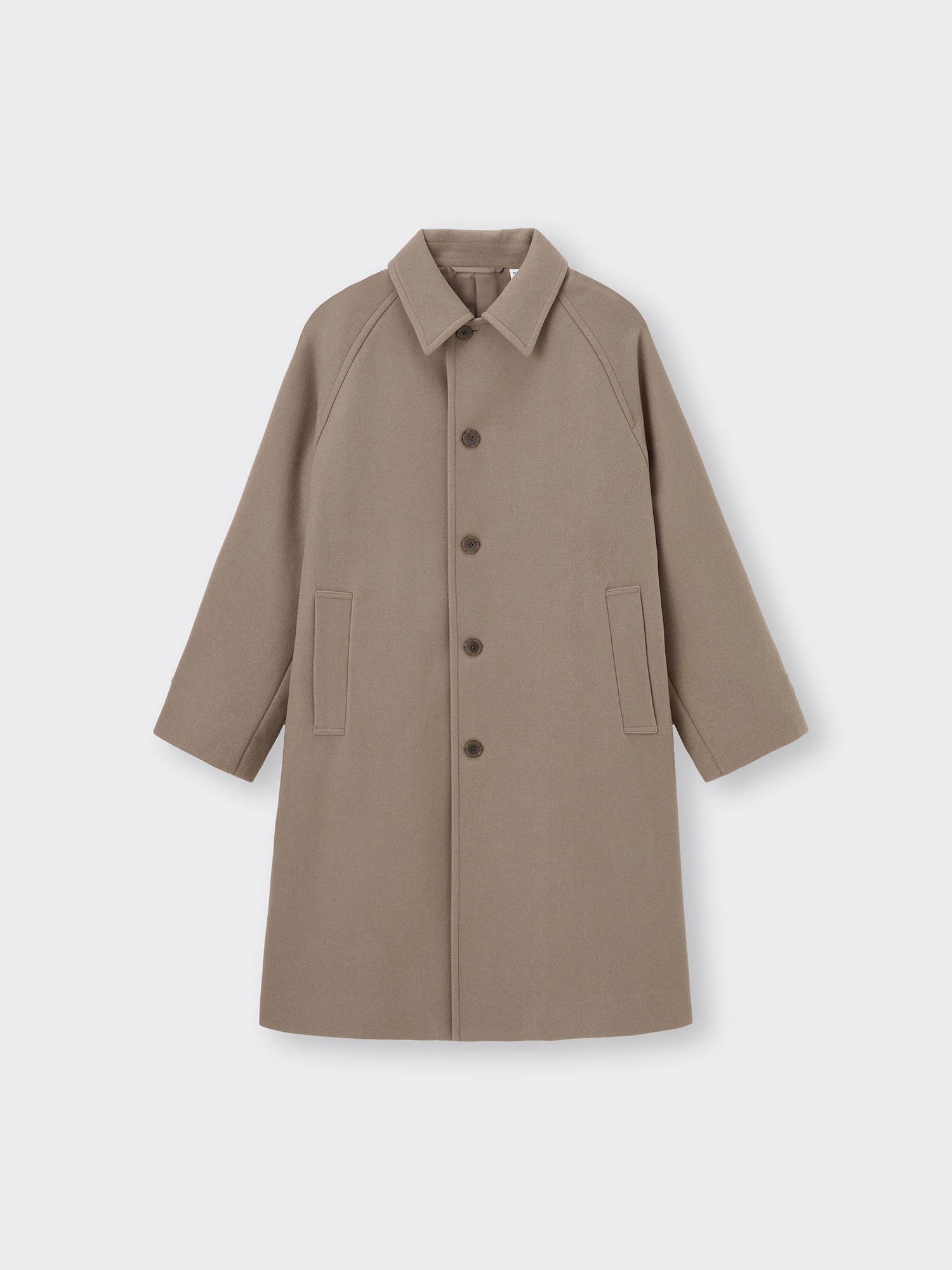 Unisex COZY MELTON Balmacaan Coat | GU US