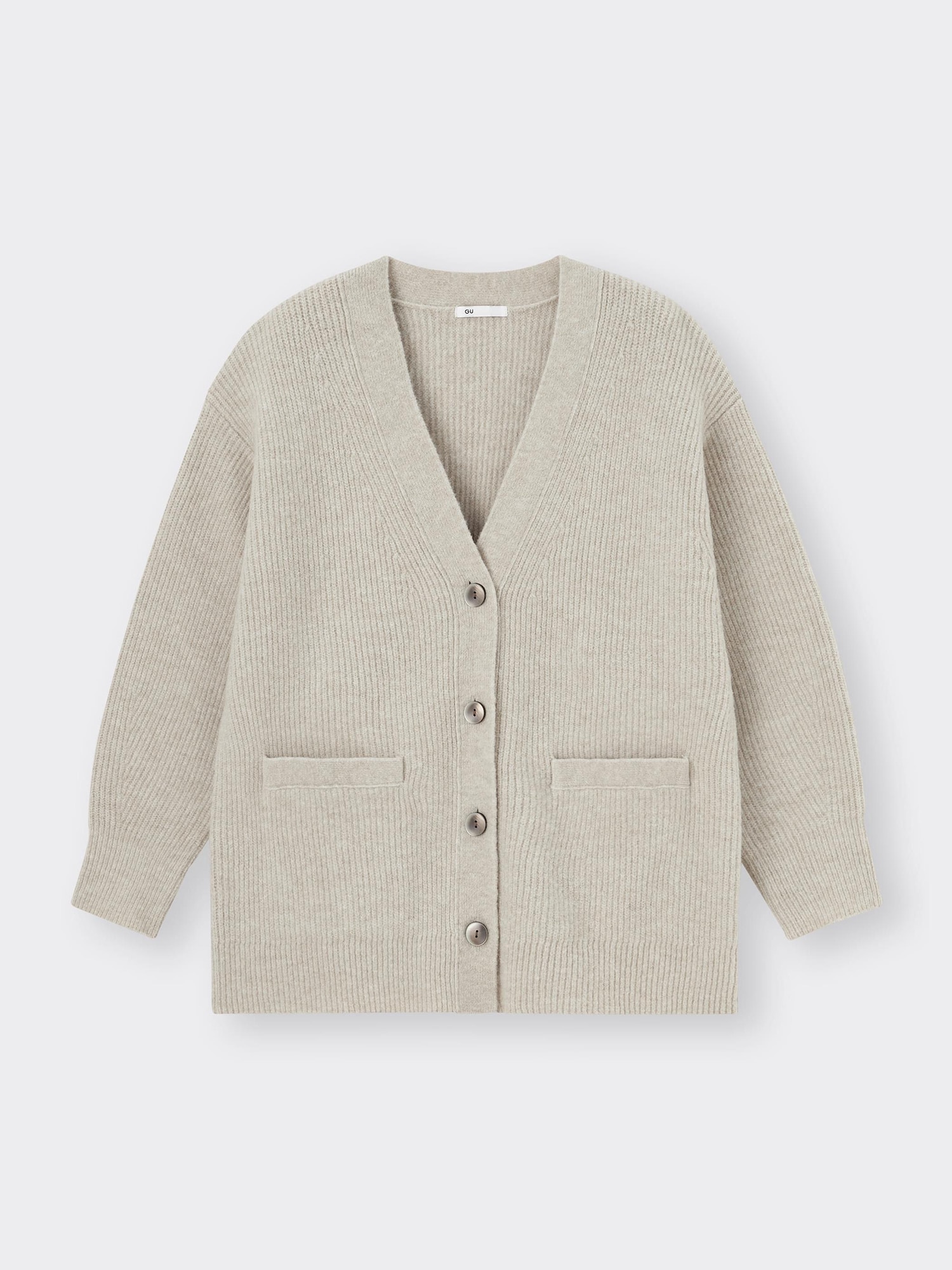Puffy Touch Oversized Cardigan | GU US