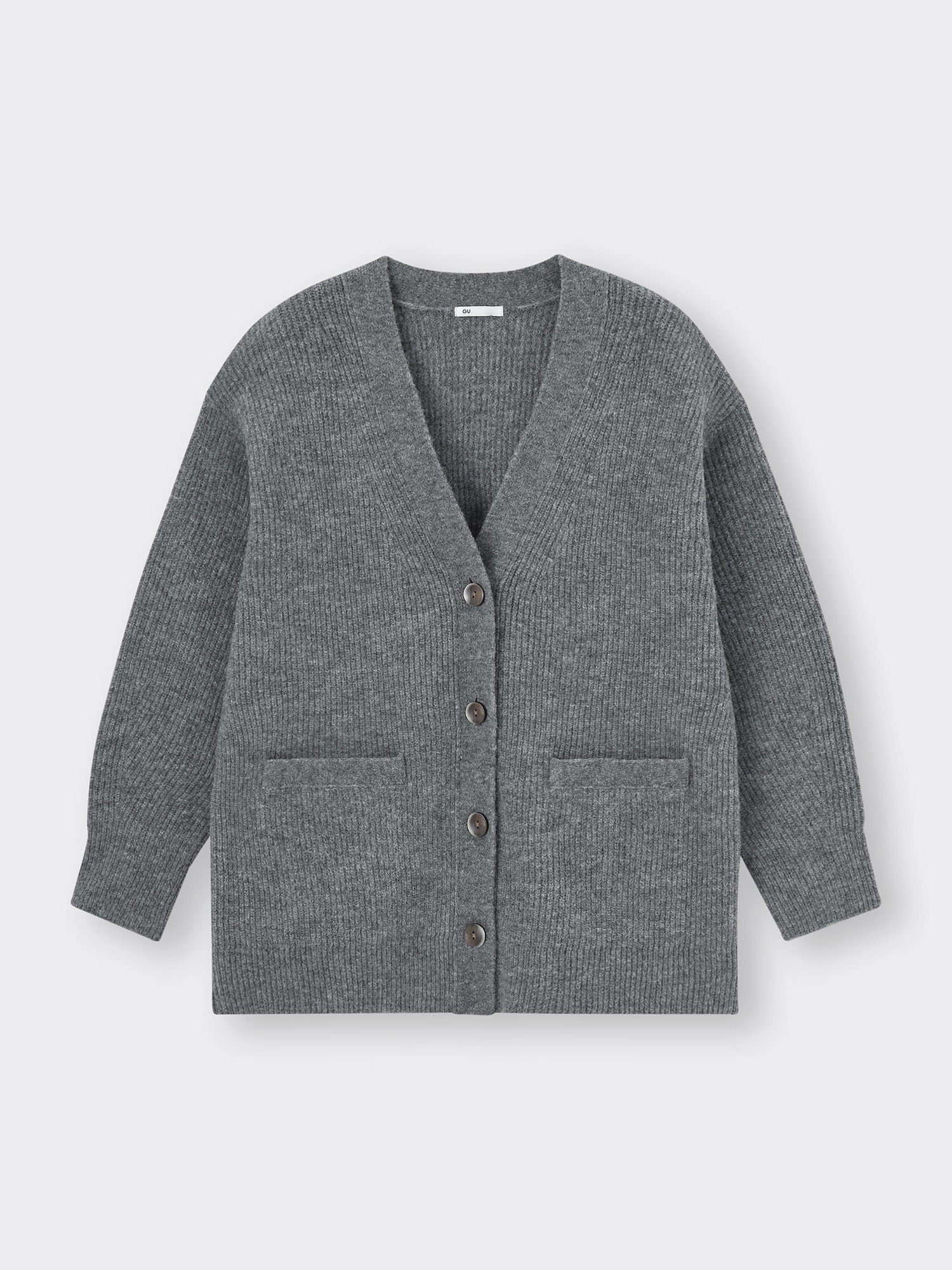 Puffy Touch Oversized Cardigan | GU US