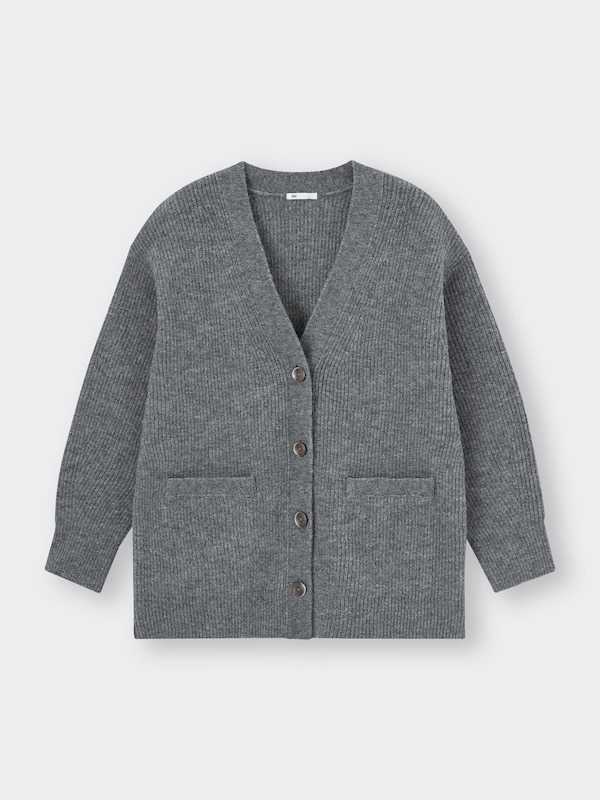 Puffy Touch Oversized Cardigan