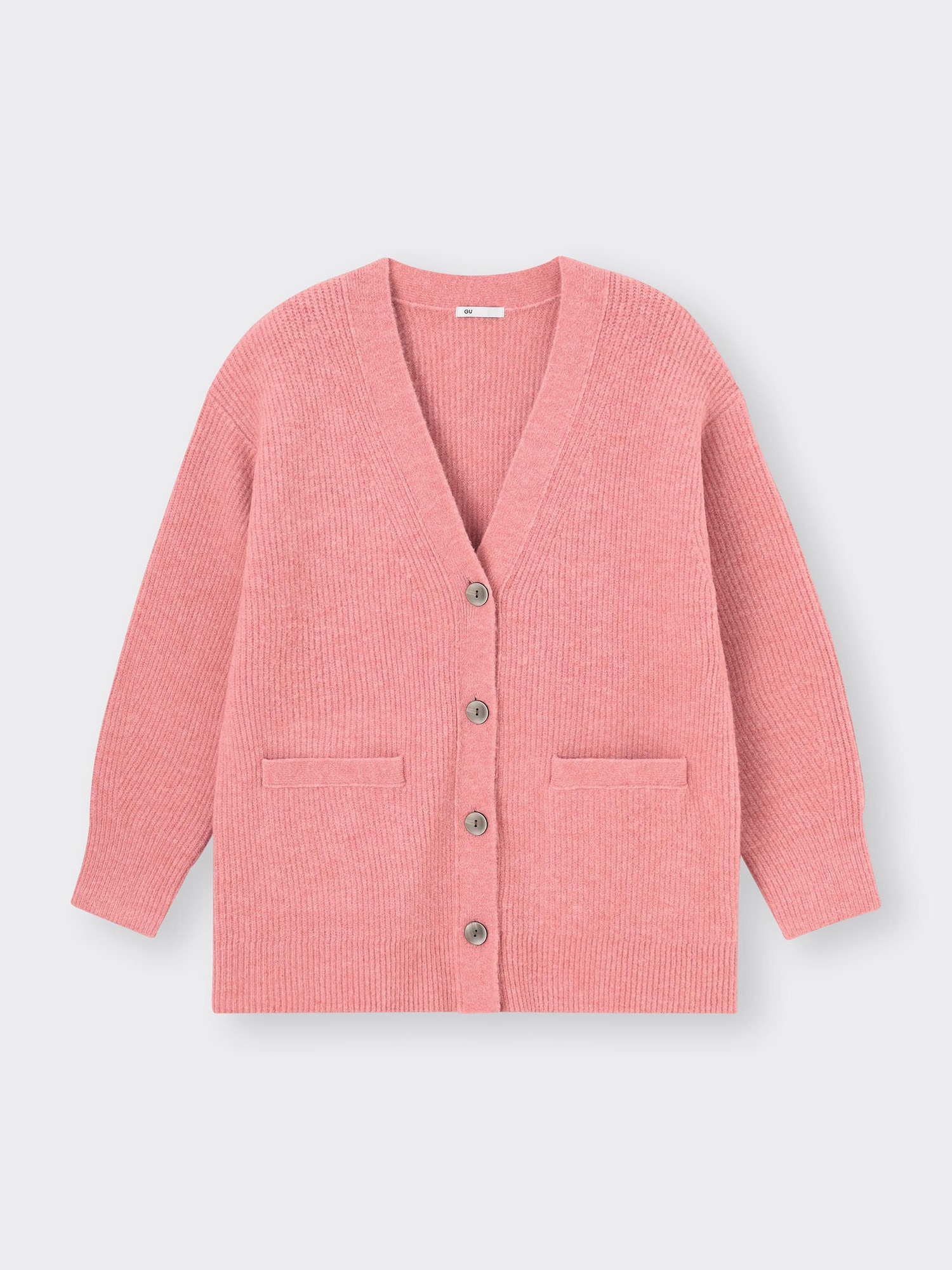 Puffy Touch Oversized Cardigan | GU US Puffy Touch Oversized Cardigan | GU US