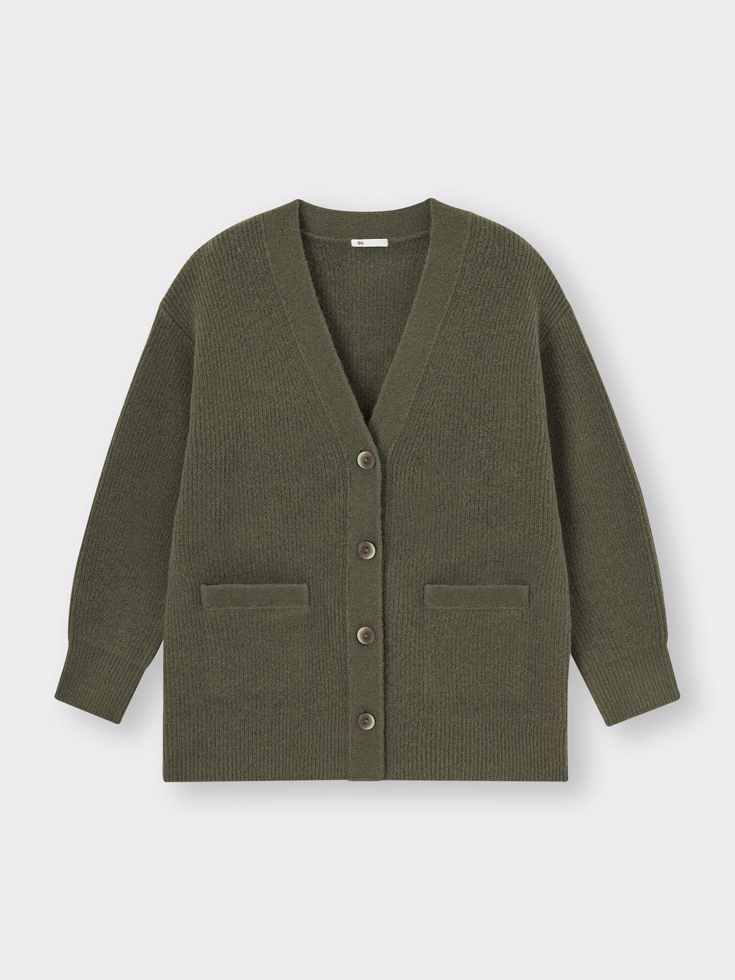 Puffy Touch Oversized Cardigan | GU US