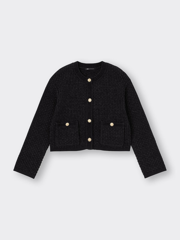 Double Pocket Knitted Jacket