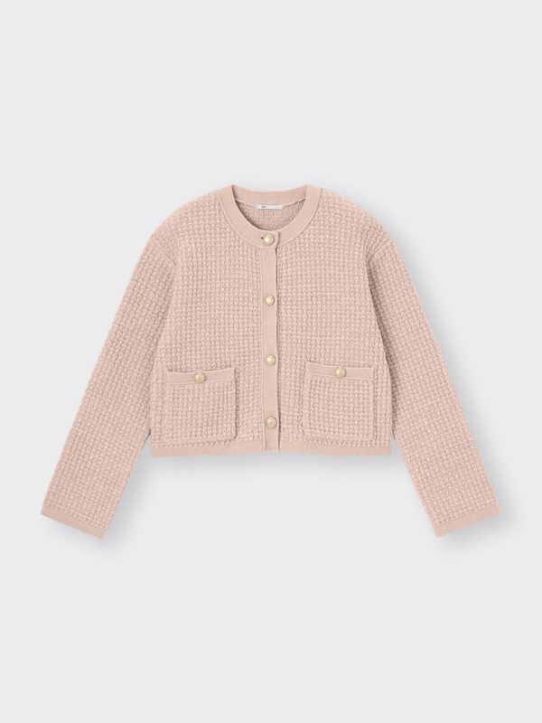 Double Pocket Knitted Jacket