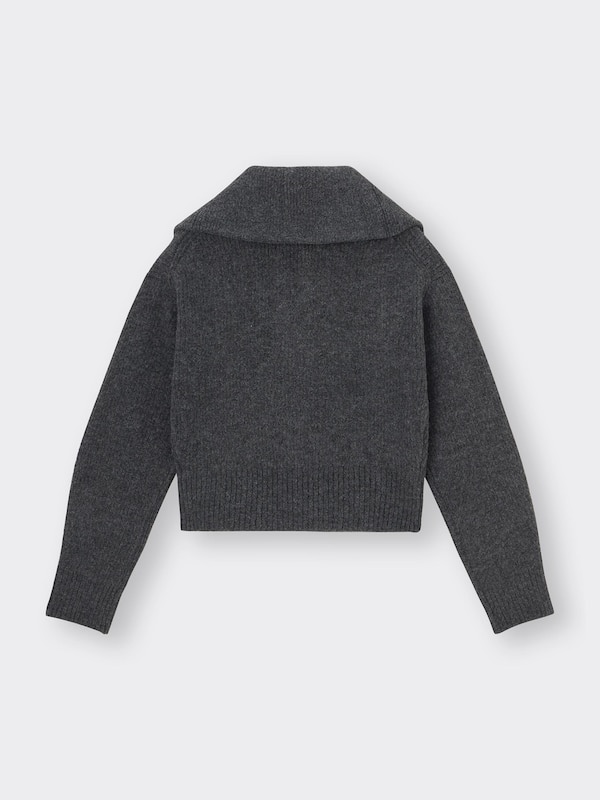 Puffy Touch Big Collar Sweater
