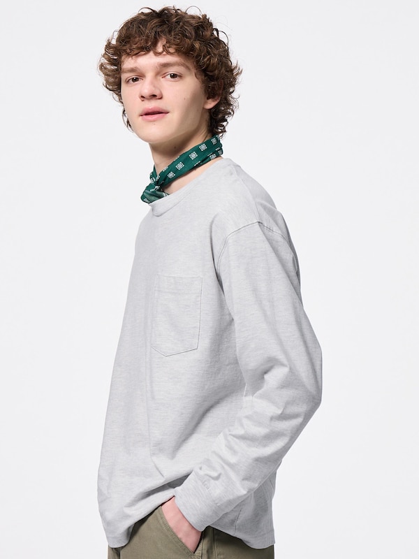 Heavy Weight Crew Neck T-Shirt Long Sleeve