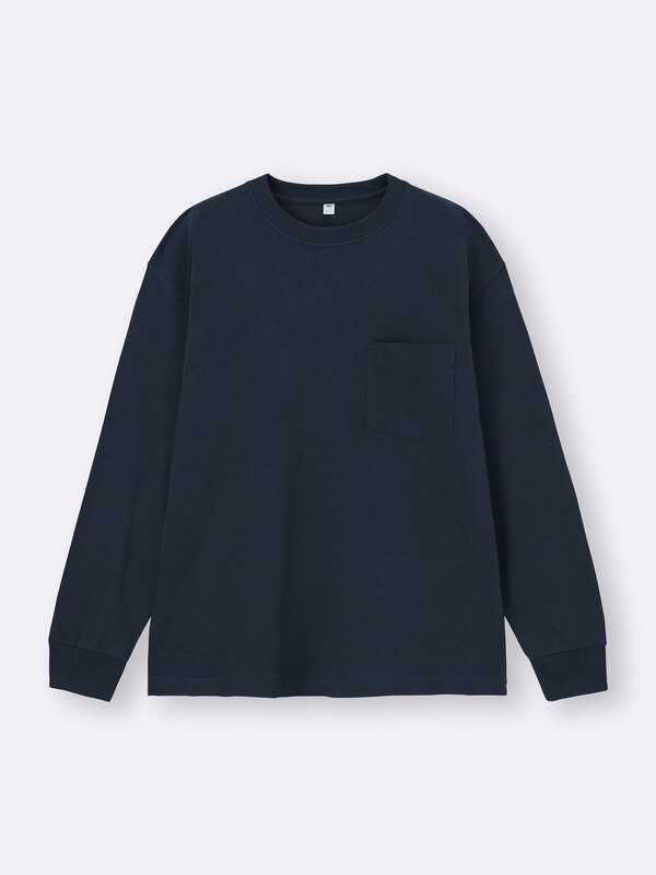 Heavy Weight Crew Neck T-Shirt Long Sleeve