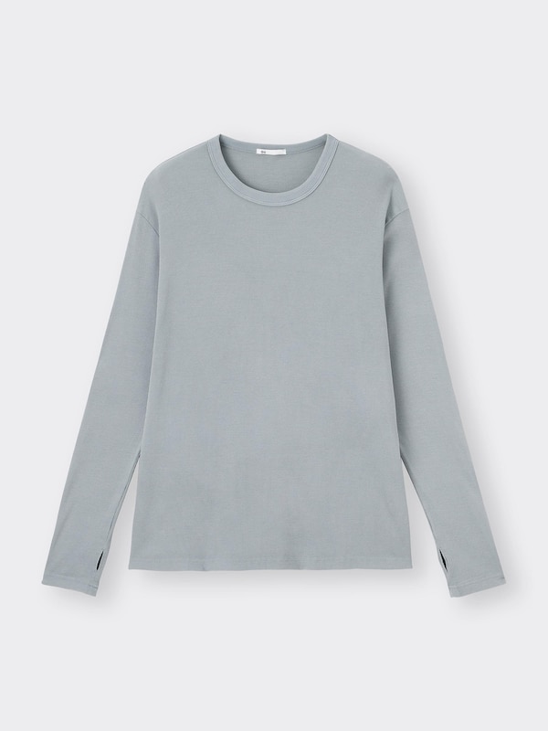 Washed Slim Fit T-Shirt Long Sleeve