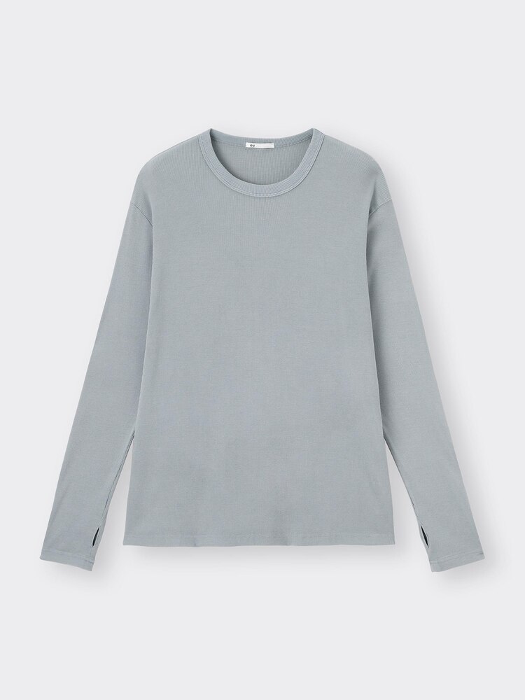 GU Soft Sheer rew neck T-shirt (long sleeve)(Pre-Order)
