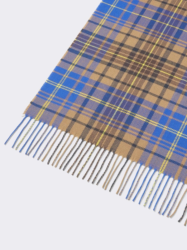 STYLE-HEAT Checked Scarf