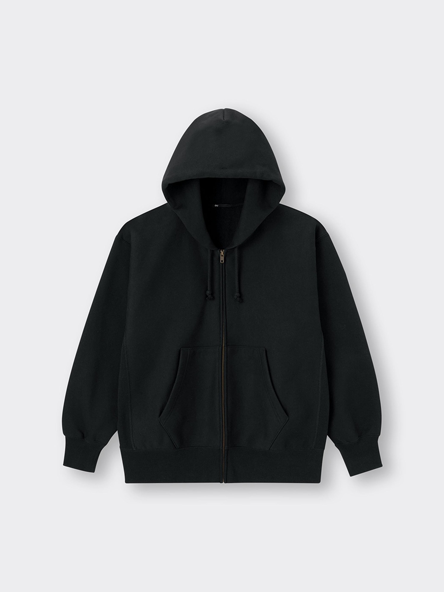 Heather Grey Organic Cotton Zip-Up Sweatshirt — Original