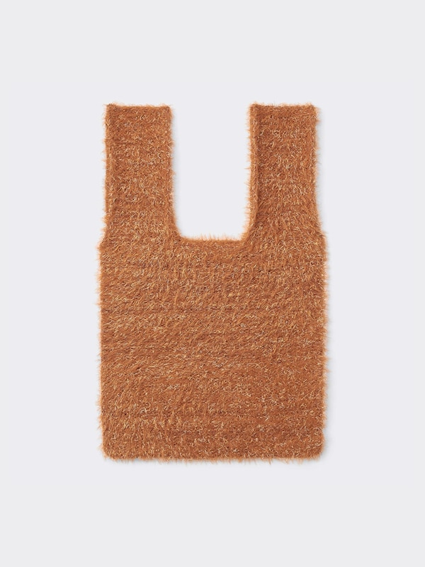 Glittery Knitted mini Bag