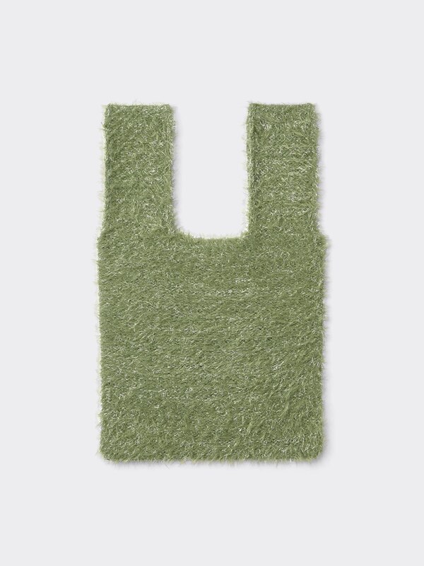 Glittery Knitted mini Bag