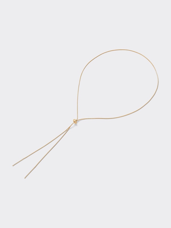 Slide Chain Narrow Necklace