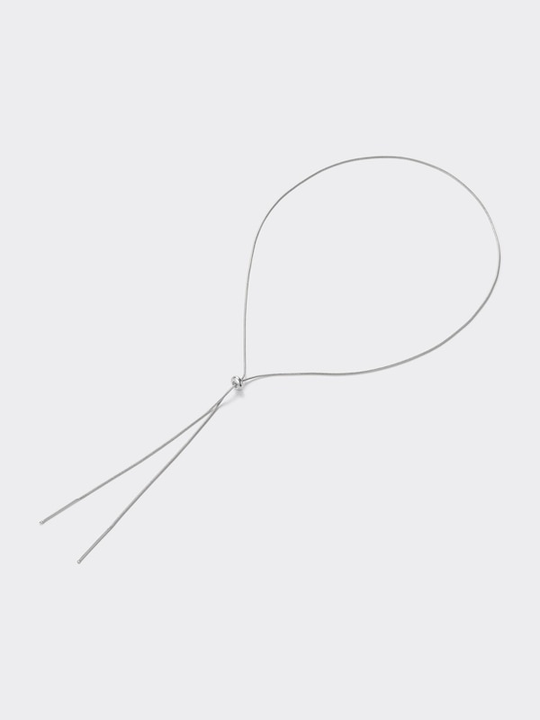 Slide Chain Narrow Necklace