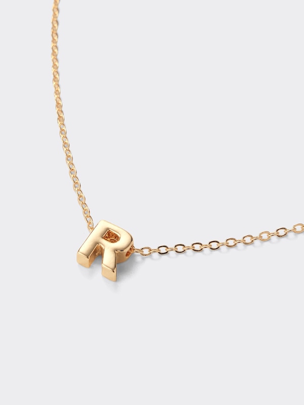 Initial Motif Necklace