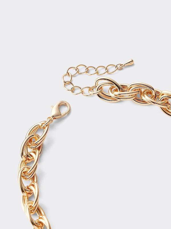 Heart Motif Volume Necklace