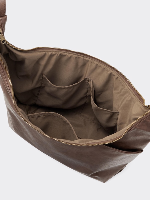 Vintage Effect Crossbody Bag