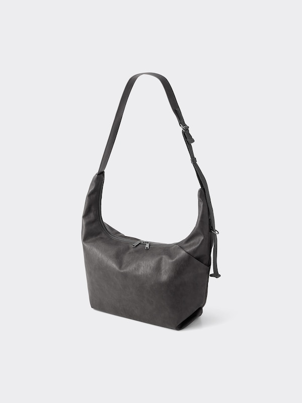 Vintage Effect Crossbody Bag
