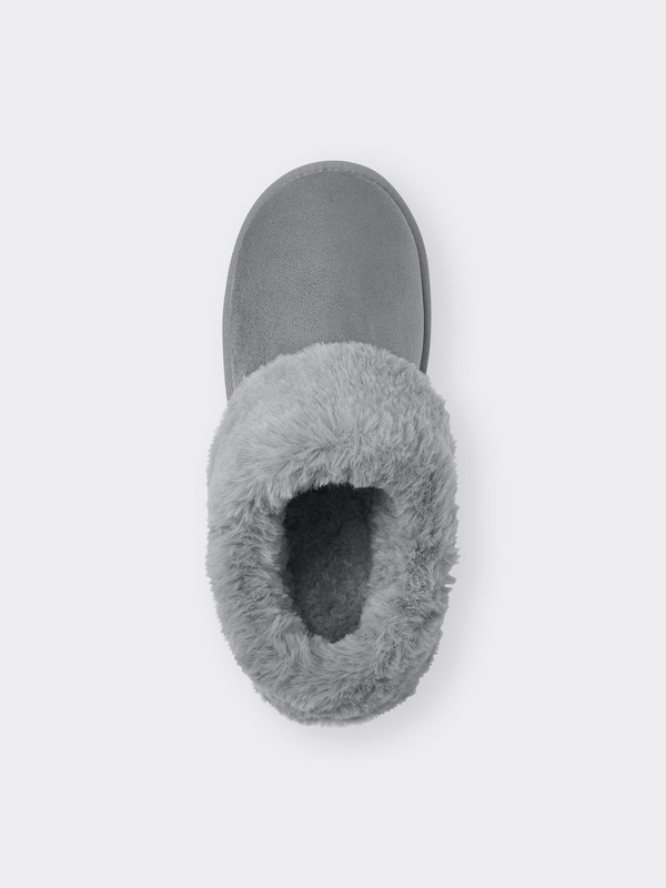 Warm Faux Mouton Slippers