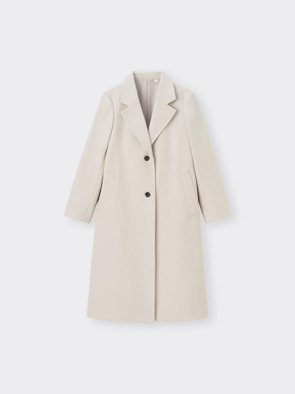 COZY MELTON Tailored Coat