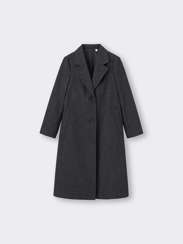 COZY MELTON Tailored Coat
