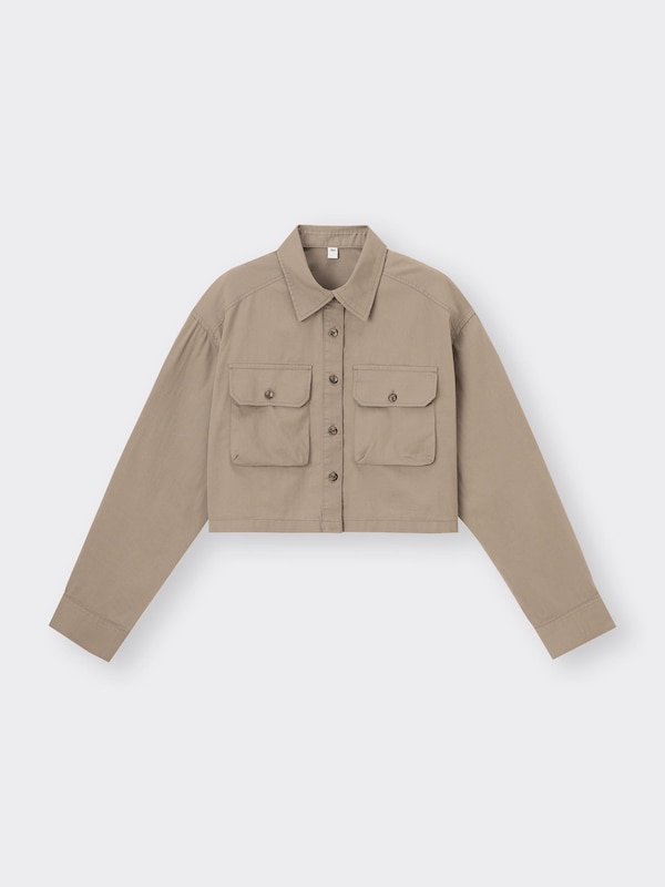 Cropped Work Shirt