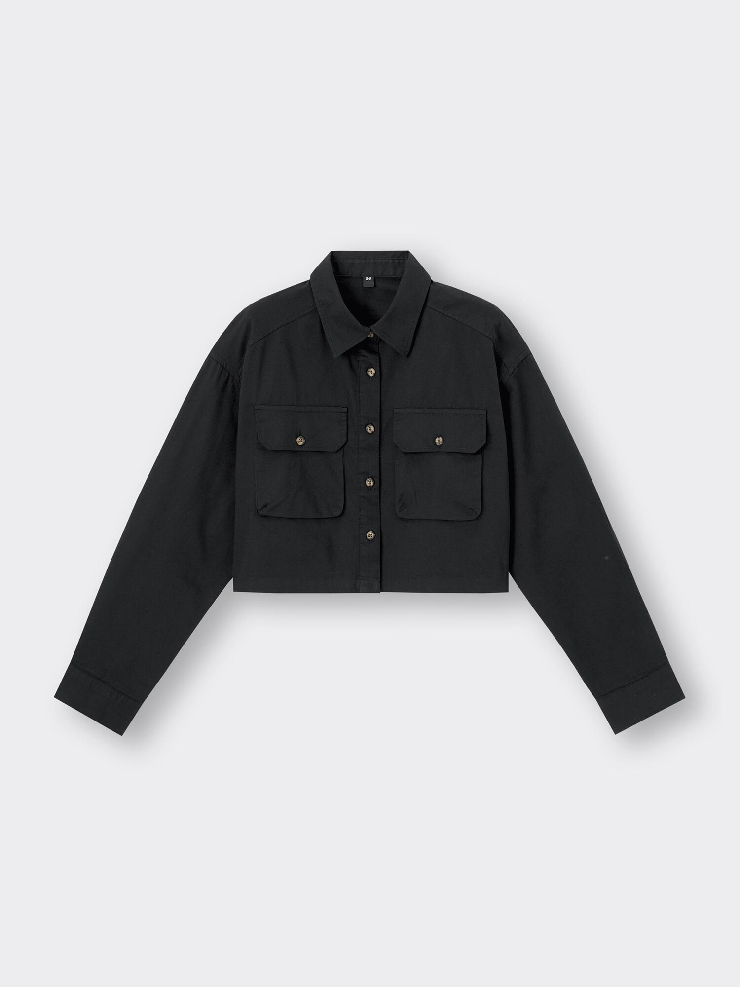 Cropped Work Shirt | GU US