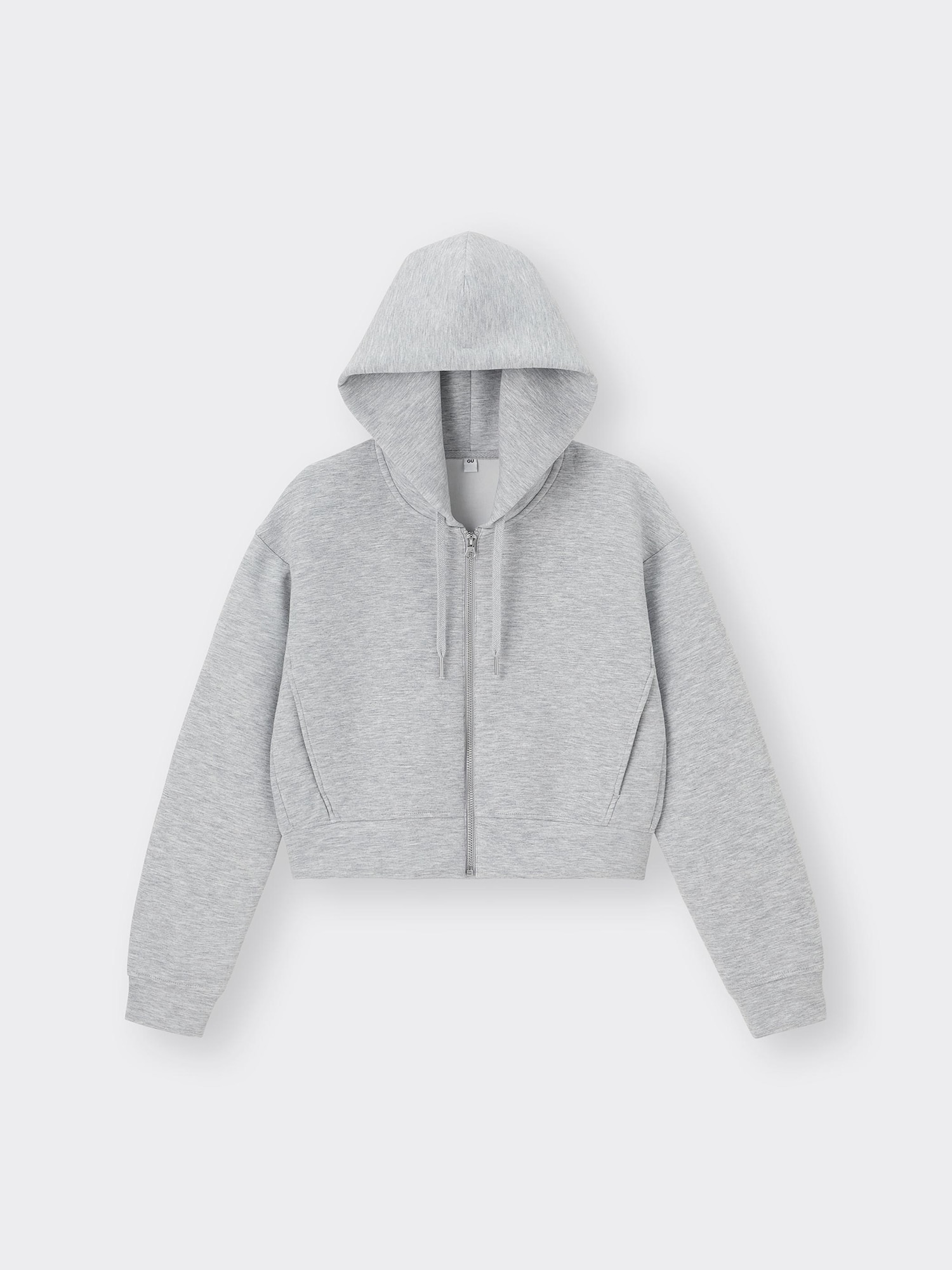 efu zip short hoodie ダークグレー