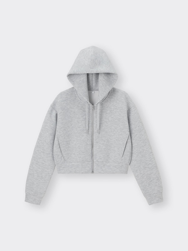 Double Face Sweat Full-Zip Hoodie