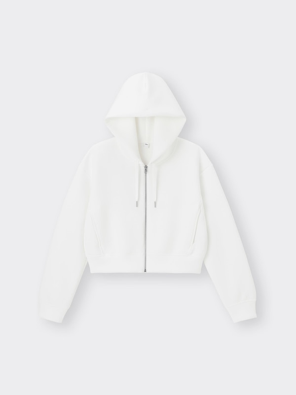 Double Face Sweat Full-Zip Hoodie