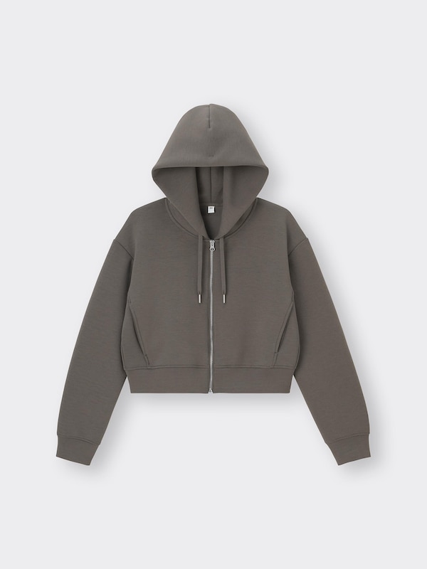 Double Face Sweat Full-Zip Hoodie