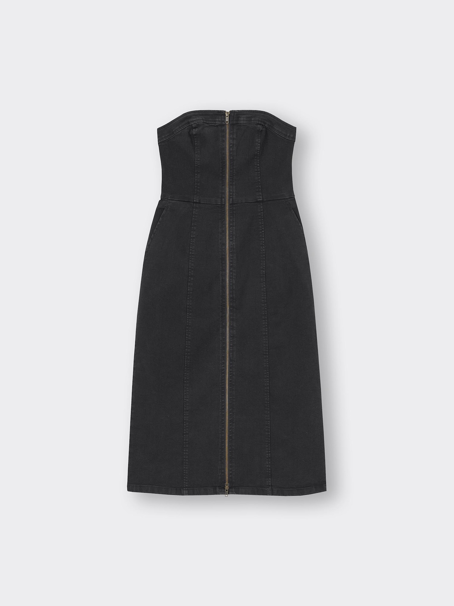 ワンピース DENIM DRESS denim flare dress – BUNNY APARTMENT