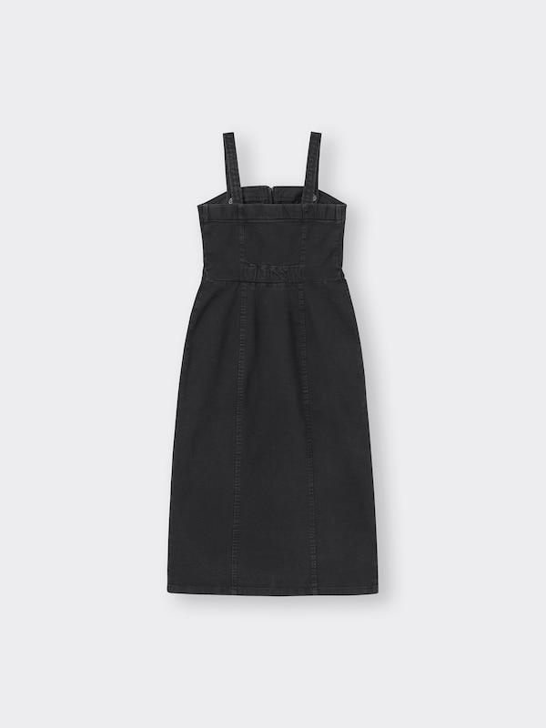 Denim Front Zip Dress